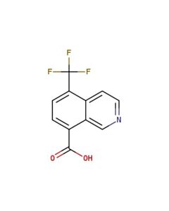 Astatech 5-(TRIFLUOROMETHYL)ISOQUINOLINE-8-CARBOXYLIC ACID; 1G; Purity 95%